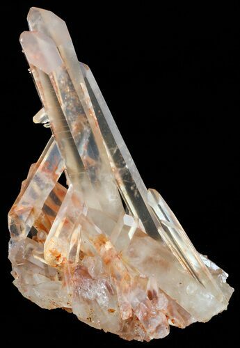 Tangerine Quartz Crystal Cluster - Madagascar #58882